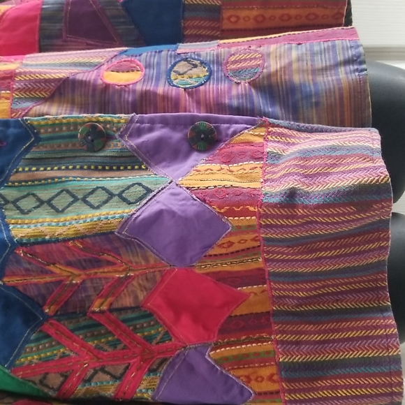 Sharon Anthony women's jacket multicolor wearable art deco size 1X - Picture 7 of 15